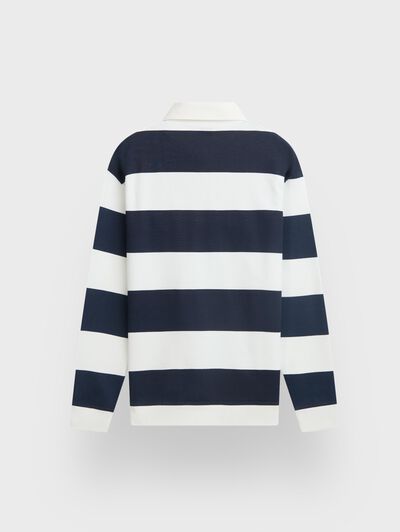 SUDADERA POLO BLANCO