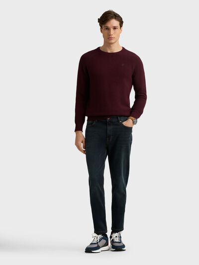 DENIM STONE COMFORT FIT AZUL MARINO