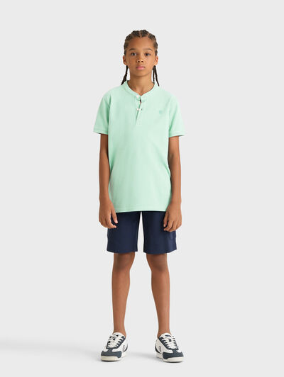 POLO SCOOBY KIDS VERDE AGUA