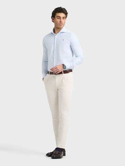 CAMISA P.POINT RAYAS CELESTE