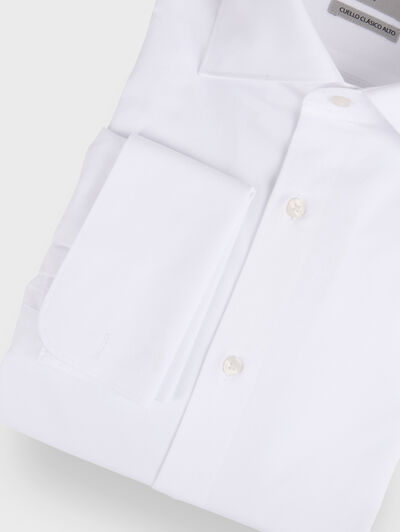 CAMISA ROMA POPELIN EXTRA BLANCO