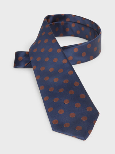 CORBATA JAQUARD MF MARR&Oacute;N