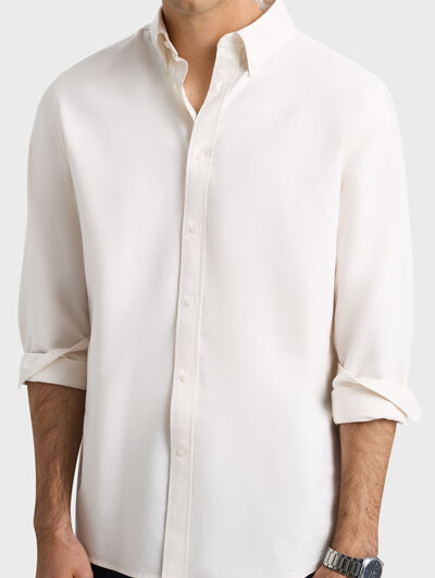 CAMISA OXFORD SOLID CRUDO