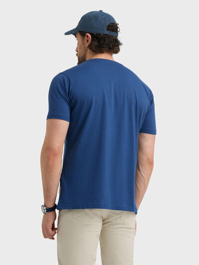 CAMISETA BASICA AZUL