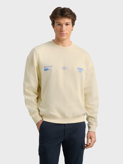 SUDADERA BELIVE BEIGE