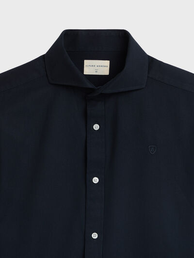 CAMISA PANAMA AZUL MARINO