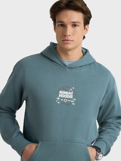 SUDADERA SUNDAY AZUL