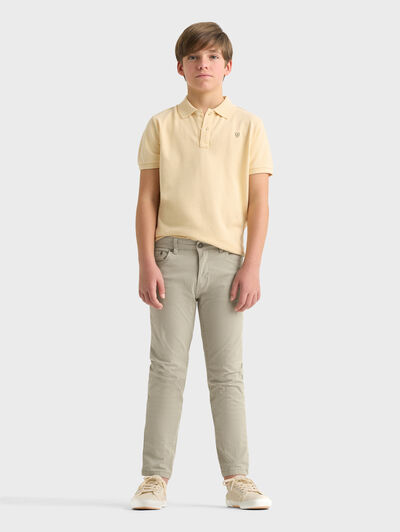 PANTALON 5 BOLSILLOS KIDS VERDE