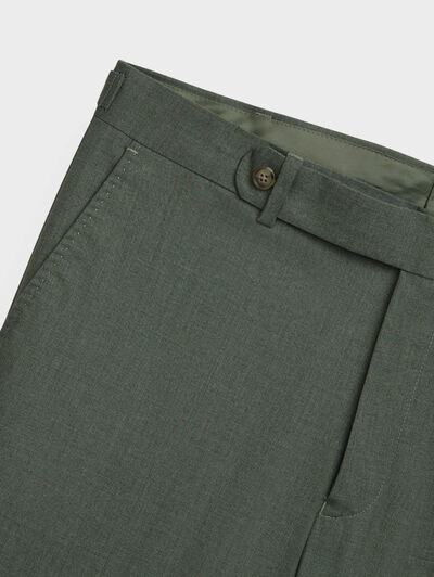 PANTALON NAPOLI TROPICAL VERDE
