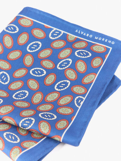 PAÑUELO PRINTED AZUL