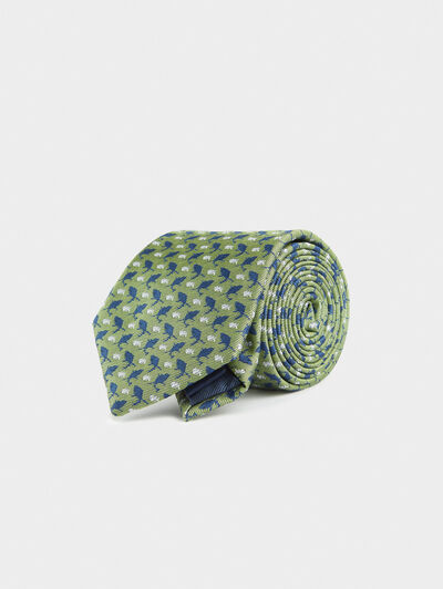 CORBATA JACQUARD MF VERDE