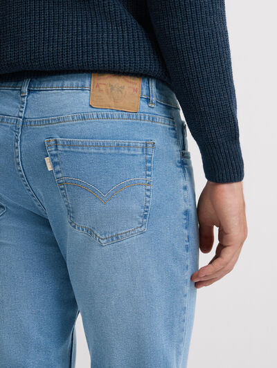 DENIM LUCKY SLIM CELESTE