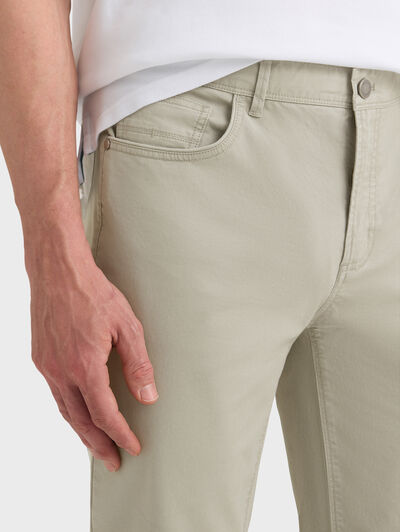 PANTALON DIAGONAL 5P BEIGE
