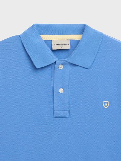 POLO BASIC AZUL