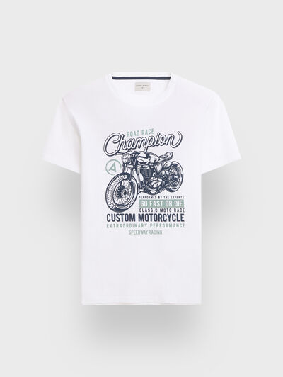 PIJAMA MOTORCYCLE BLANCO