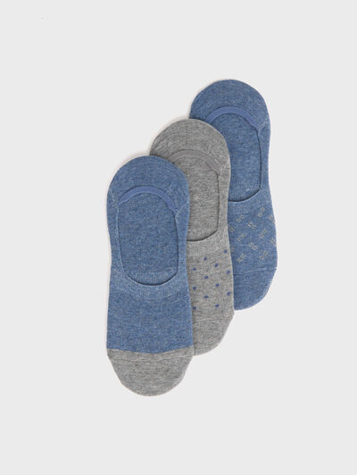 CALCETINES INVISIBLES AZUL