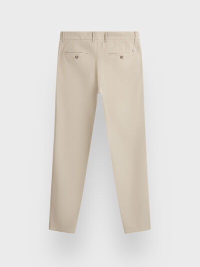 PANTALON OBLIQUE BEIGE