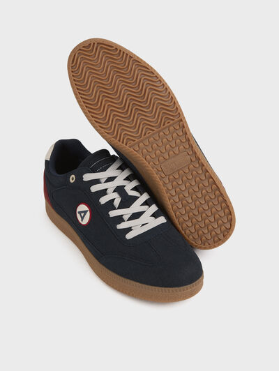 SNEAKERS SOCCER AZUL MARINO