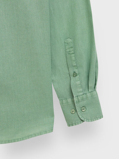 CAMISA LINO GD VERDE