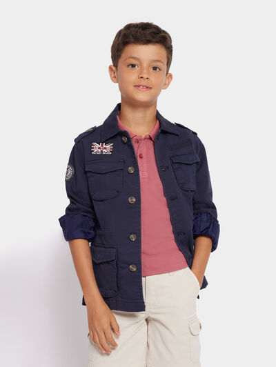 SAHARIANA MILITAR KIDS