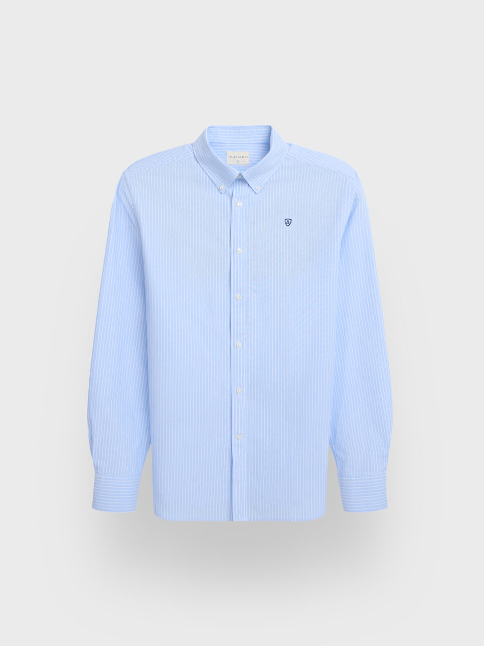 CAMISA OXFORD RAYAS DOWN