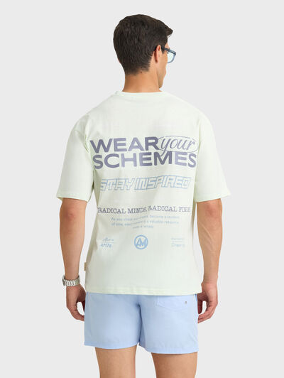 CAMISETA SCHEMES VERDE