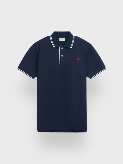POLO NAUTICO AZUL MARINO