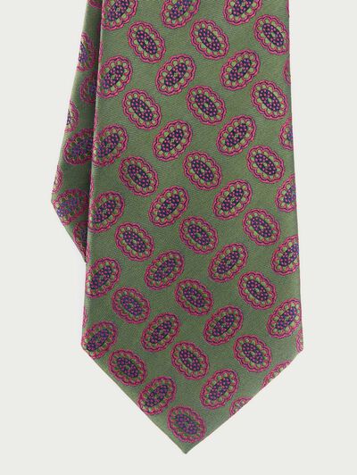 CORBATA JACQUARD MF VERDE