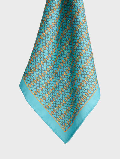 PA&Ntilde;UELO PRINTED TURQUESA