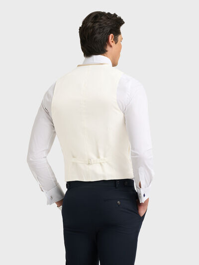 CHALECO PANAMA CAMEL