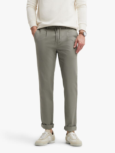 PANTALON LINO VERDE