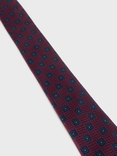CORBATA JAQUARD MF BURDEOS