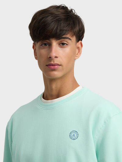 SUDADERA BASIC SPRING VERDE