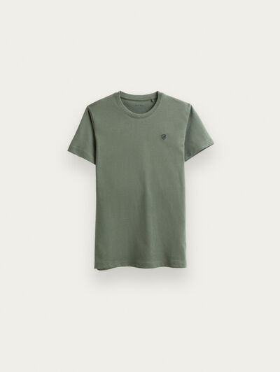 CAMISETA BASICA KIDS VERDE