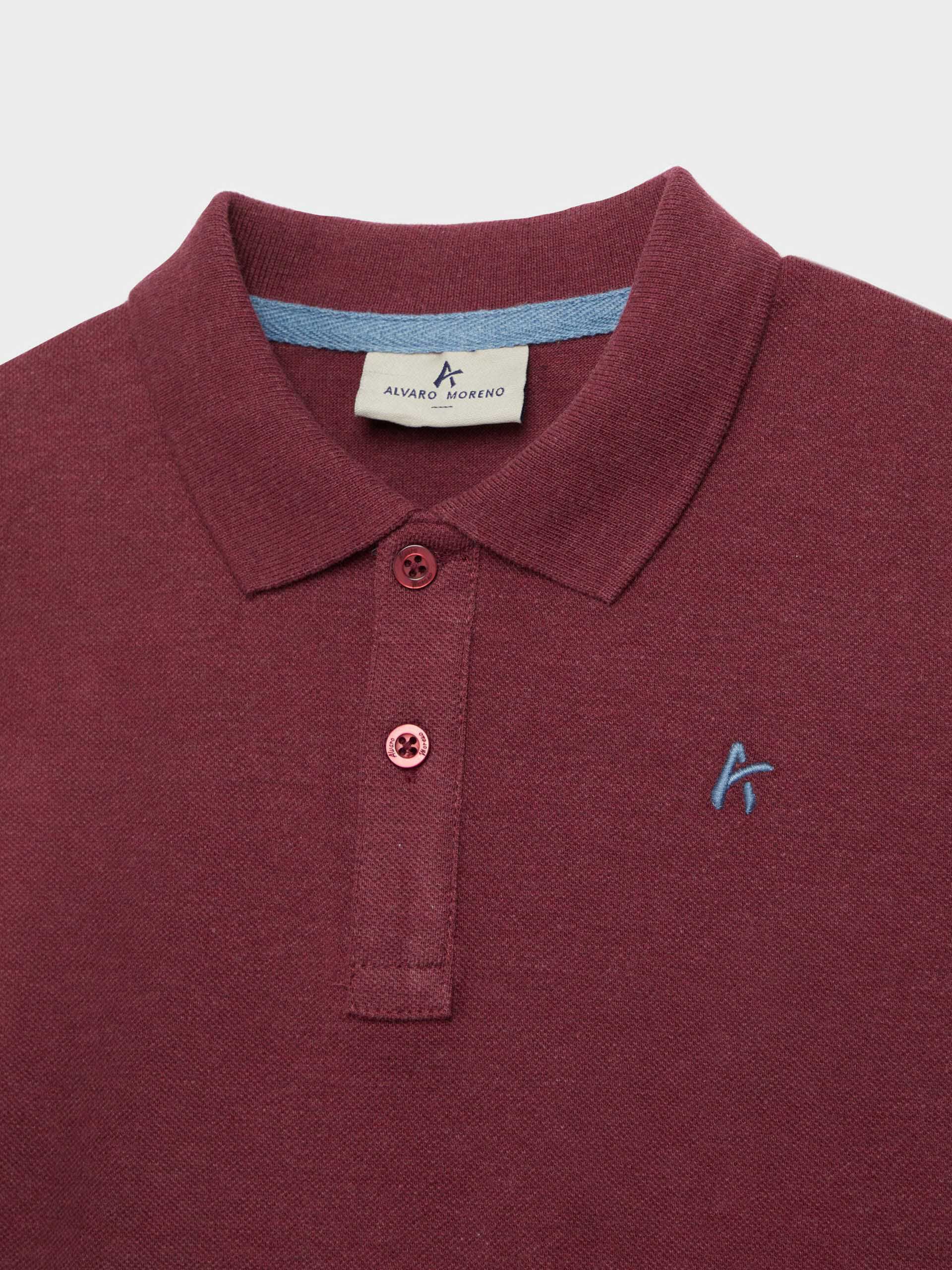 POLO SOFT KIDS BURDEOS