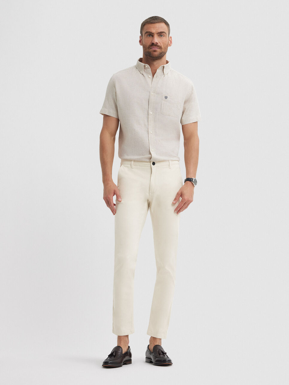 Caqui Combinacion De Pantalon Beige Hombre Pantalon Beige Hombre Y