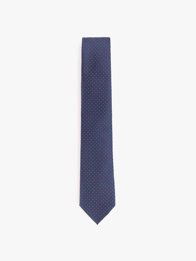 CORBATA JACQUARD MF KIDS AZUL MARINO