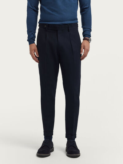 PANTALON CLASSIC TWILL AZUL MARINO