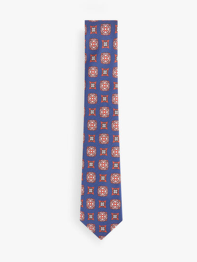 CORBATA PRINTED AZUL