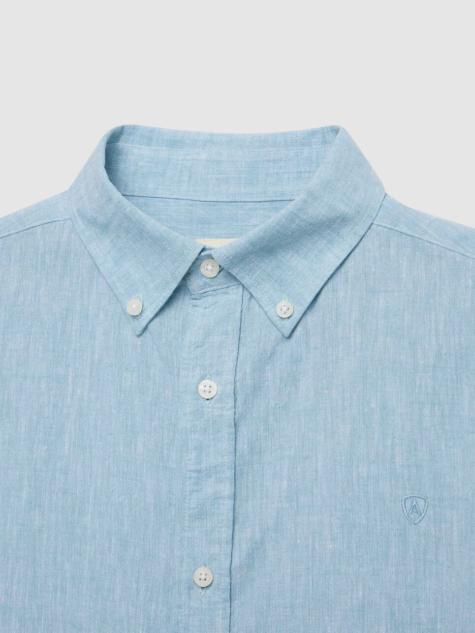 CAMISA LINO C. BOTON