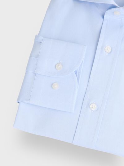 CAMISA ERIK P.POINT CELESTE