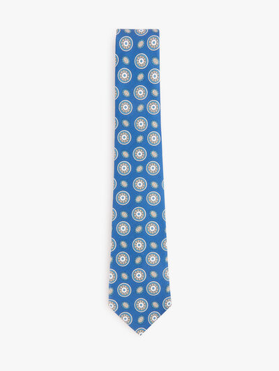 CORBATA PRINTED AZUL