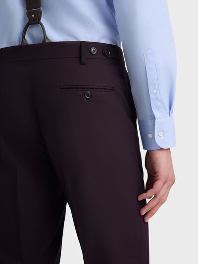 PANTALON CAPOLUNGO MICRO BURDEOS