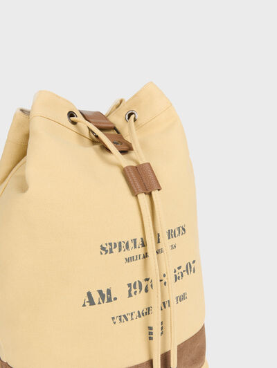 MOCHILA MILITARY BEIGE