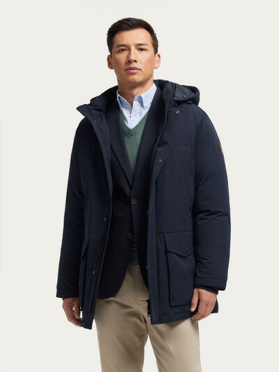 PARKA SHERMAN AZUL MARINO
