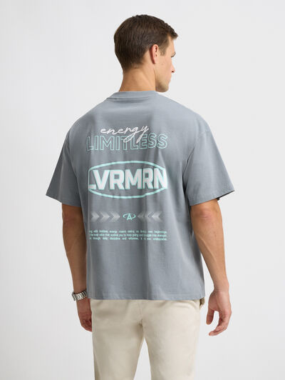 CAMISETA LIVING GRIS