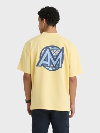 CAMISETA TRIBAL AMARILLO