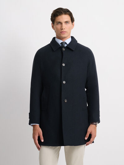 ABRIGO LONDON TWILL AZUL MARINO