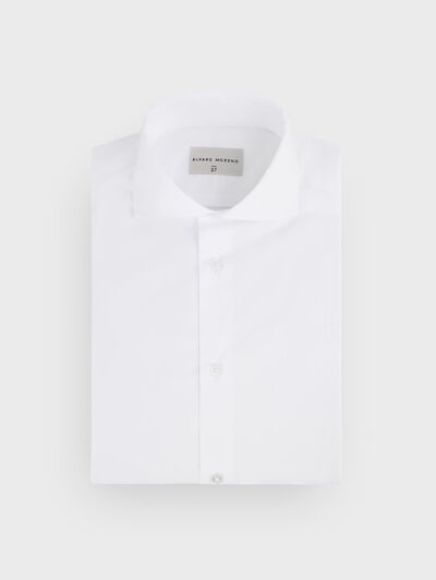 CAMISA POPELIN KDT BLANCO