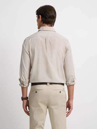 CAMISA TWILL PEACH CRUDO